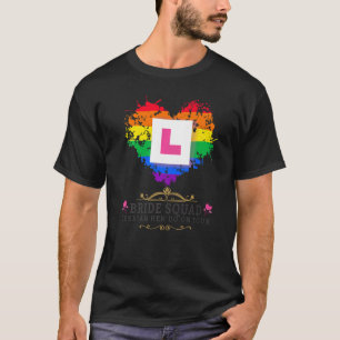 Camiseta Roupas de Despedida de Solteira Lésbica para Mulhe