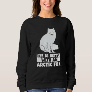 Camiseta Roupas de dormir da Raposa Ártica Animais Árticos