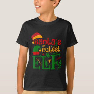 Camiseta Roupas de dormir de bebê do elfo mais fofo do Papa