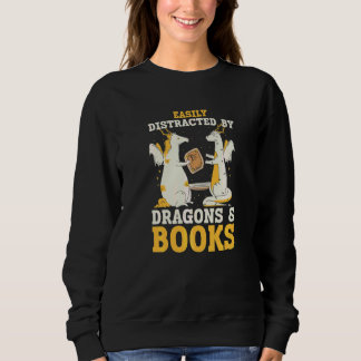 Camiseta Roupas de Dragão de Livro Para Leitores de Bibliot