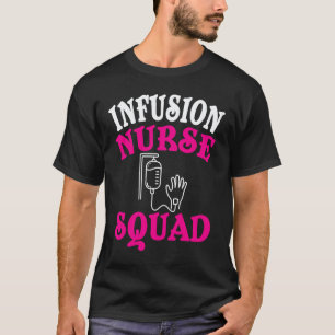 Camiseta Roupas de Enfermeira de Infusão Grandes Enfermei