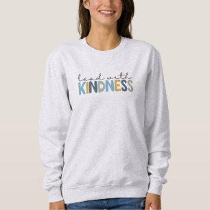 Camiseta Roupas de Enfermeira Liderar com Gentileza