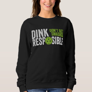 Camiseta Roupas de Equipe de Pickleball Responsável pelo Di