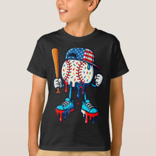 Camiseta Roupas de Estilo de Vida de Beisebol 101 Juvenil D