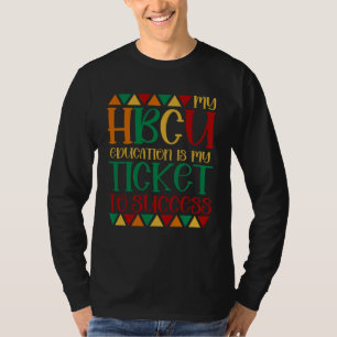 Camiseta Roupas de HBCU Faculdade Negra Histórica HBCU 5