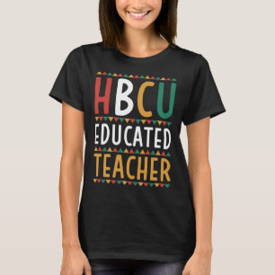 Camiseta Roupas de HBCU Faculdade Negra Histórica HBCU Educ