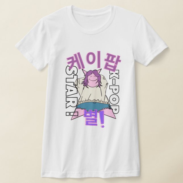 Camiseta Roupas de Ídolo K-Pop LUMINA  (Postura )