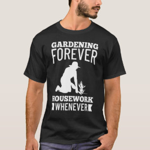 Camiseta Roupas de jardinagem Enthusista de jardinagem Esse