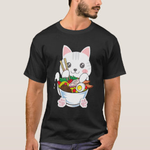Camiseta Roupas de macarrão Ramen Maruchan Ramen de Frango