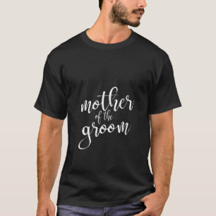 Camiseta Roupas de Mãe do Noivo para Mulheres, Conjunto par