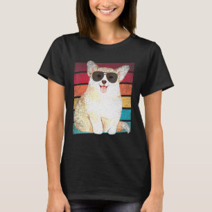 Camiseta Roupas de Mãe e Pai de Cachorro Corgi