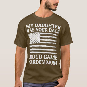 Camiseta Roupas de Mãe Guarda Florestal Design de Mães Lind