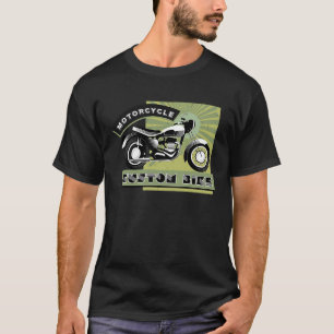 Camiseta Roupas de Motociclista Andam em Motocicletas Lendá