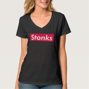 Camiseta Roupas de Negociação de Ações do Vendedor de Ações