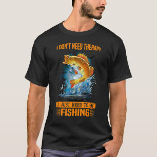 Camiseta Roupas de Pesca Para Acessórios de Pescador Peixe