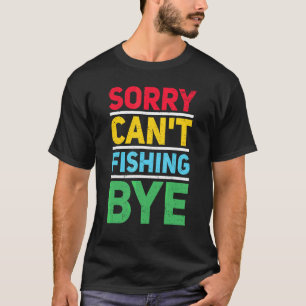 Camiseta Roupas de Pesca para Acessórios de Pescador Peixe