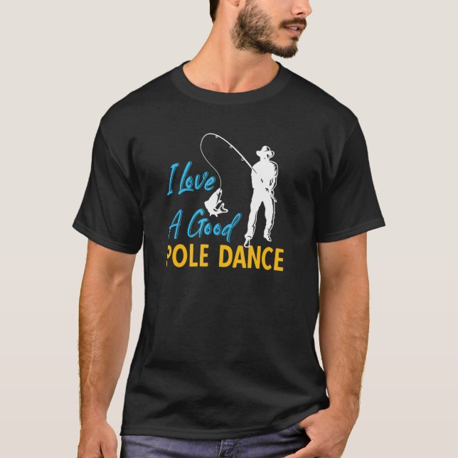 Camiseta Roupas de Pesca Para Homens (Frente)