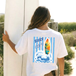 Camiseta Roupas de Praia de Surf Simples