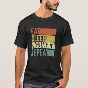 Camiseta Roupas de Qi Gong para Exercícios de Tai Chi com C