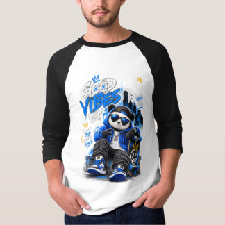 Camiseta Roupas de Rua do Panda Legal