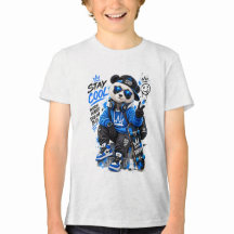 Roupas de Rua do Panda Legal
