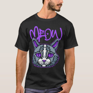 Camiseta Roupas de rua para gatos