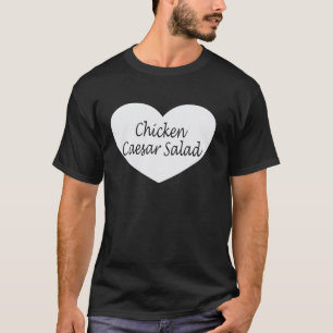 Camiseta Roupas de Salada Caesar de Frango, Amantes de Fran