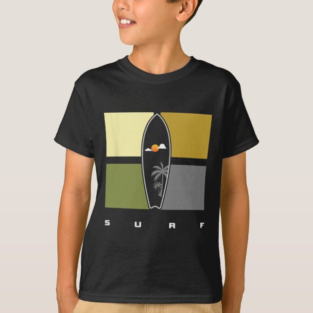 Camiseta Roupas de Surf - Surfista Surf _1 (Frente)