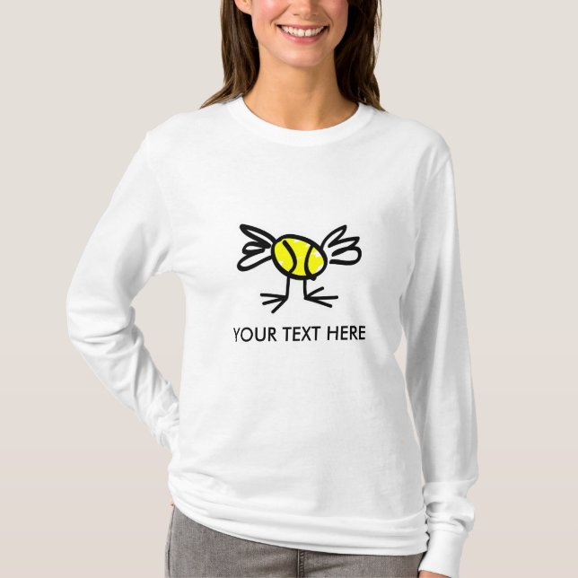 Camiseta Roupas de Tênis Femininas (Frente)