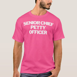 Camiseta Roupas de texto de suboficial superior U S Milita