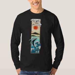 Camiseta Roupas De Trabalho de arte Japonês Vintage No Japã