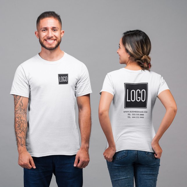 Camiseta Roupas de Trabalho Empresariais Personalizadas com (Criador carregado)