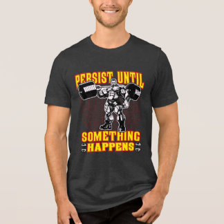 Camiseta roupas de treino | exercício do corpo do cheio