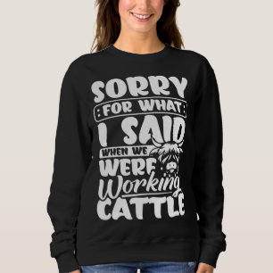 Camiseta Roupas de Vaca das Terras Altas Criador de Gado da