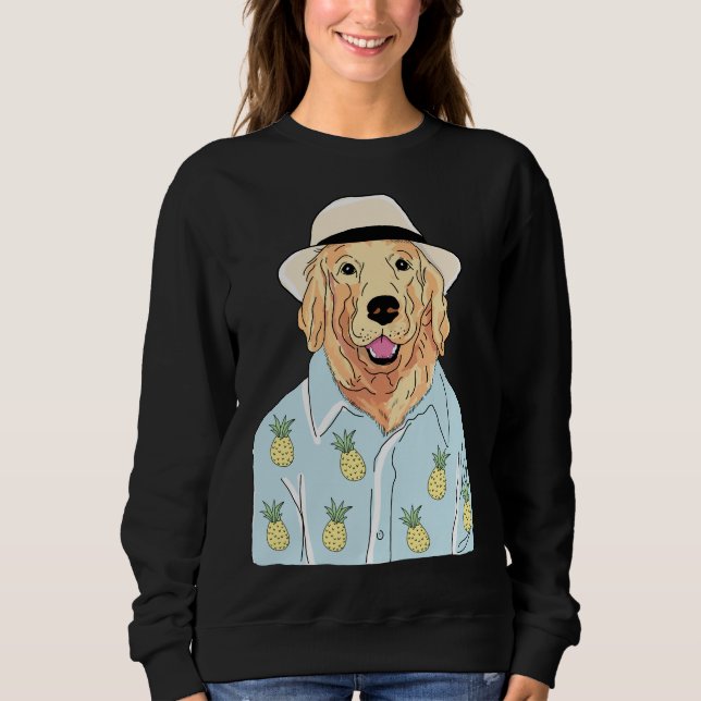 Camiseta Roupas de Visto do ouro Retriever (Frente)