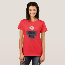Camiseta Roupas Divertidas de Poder Cerebral para Quem Sobr
