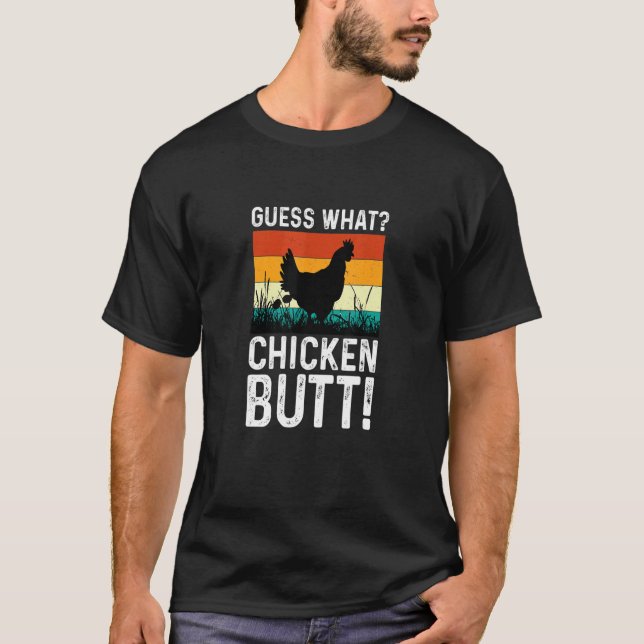 Camiseta Roupas do Adivinha O Que Bunda de Frango (Frente)