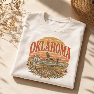 Camiseta Roupas do Coração da Mãe Estrada Vintage Retro