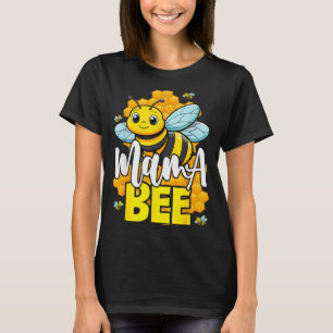 Camiseta Roupas do Primeiro Dia da Família Abelha Mãe Abelh