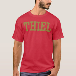 Camiseta Roupas do Thiel College Amigos Fãs de Esportes