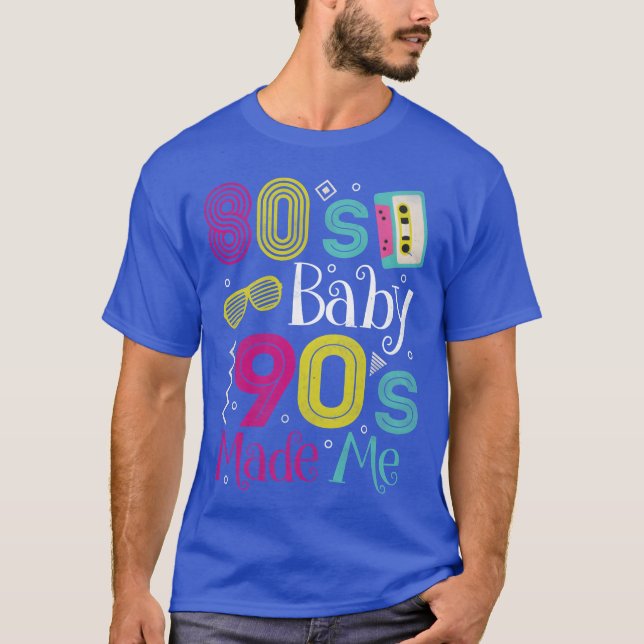 Camiseta Roupas dos anos 80 1980s Presente Premium (Frente)