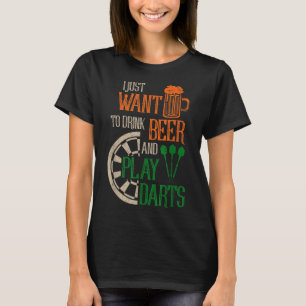 Camiseta Roupas engraçadas de dardo para homens mulheres Da