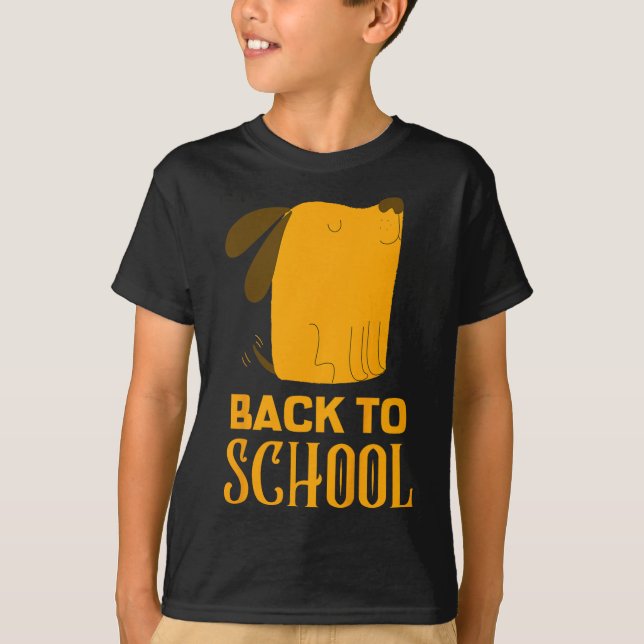 Camiseta Roupas engraçadas de volta às aulas para meninas C (Frente)