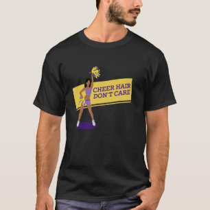 Camiseta Roupas engraçadas para garotas de torcida, Cabelo