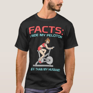 Camiseta Roupas Esportivas Divertidas para Aula de Spin Ins
