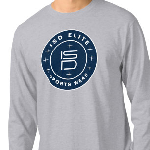 Camiseta Roupas Esportivas Unisex ISD Elite Manga Longa
