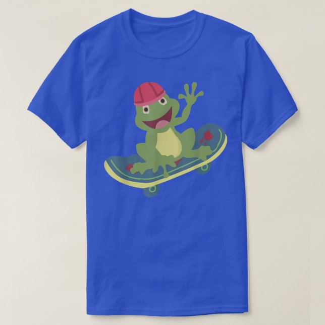 Camiseta Roupas Estéticas de Algodão de Sapo Cinto (Frente do Design)