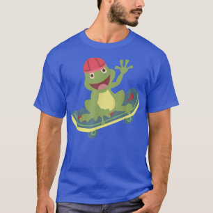 Camiseta Roupas Estéticas de Algodão de Sapo Cinto