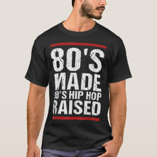 Camiseta Roupas Feitas nos Anos 80 e Criadas pelo Hip Hop d