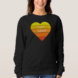Camiseta Roupas Femininas da Empresa Kent Island Coração Ke